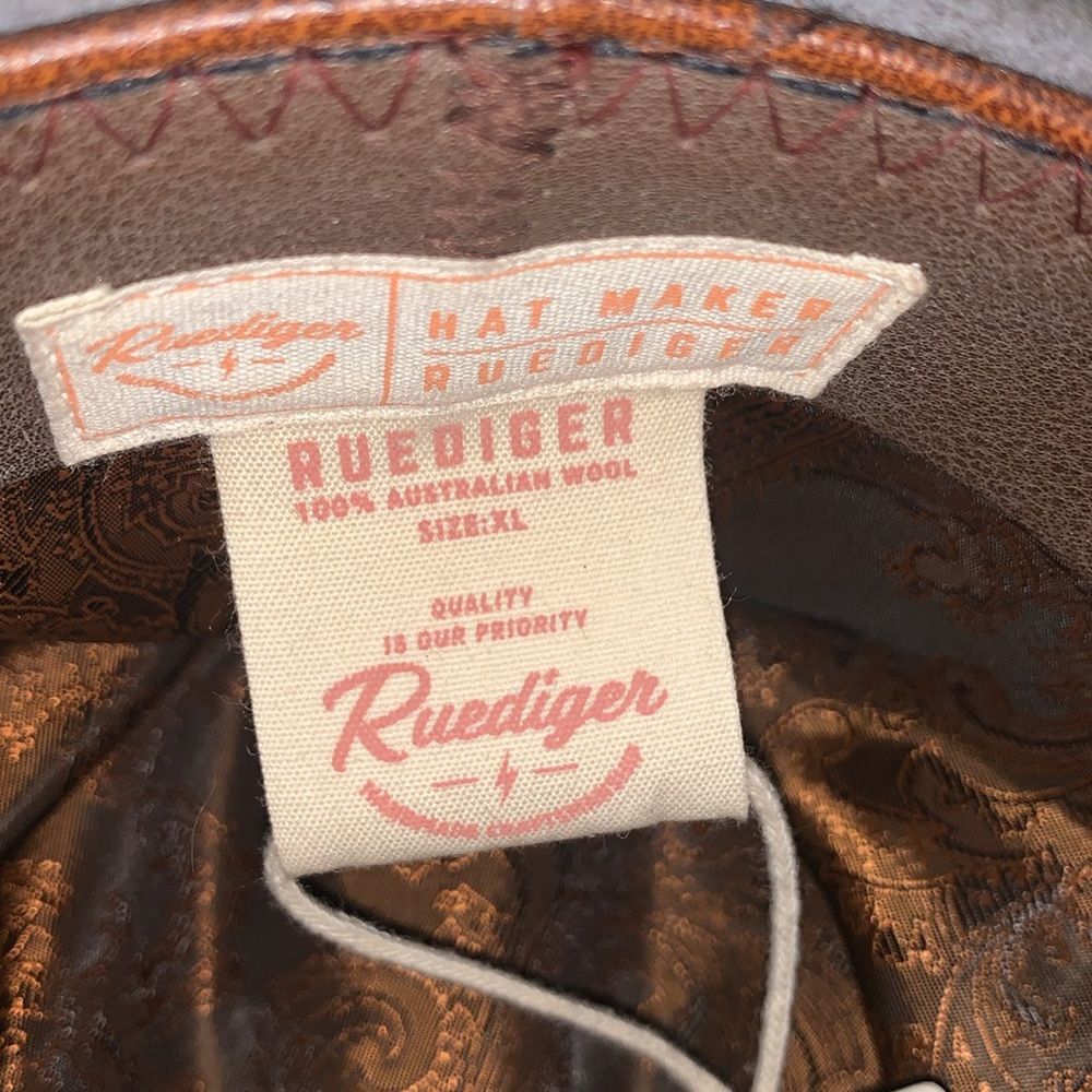 NWT RUEDIGER AUSTRALIAN WOOL HAT - Picture 7 of 9